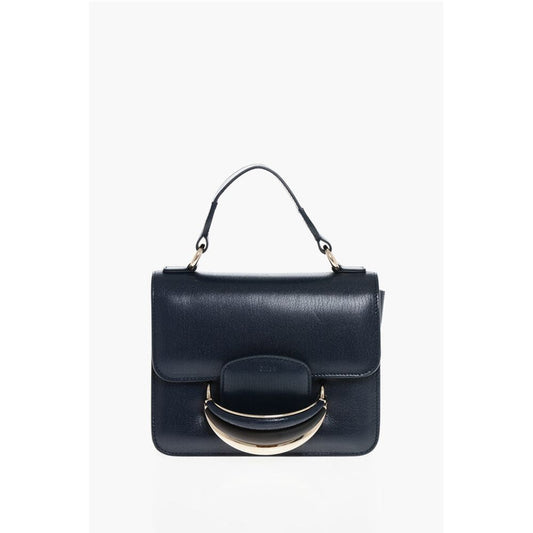 Leather KATTIE Handbag with Removable Shoulder Strap