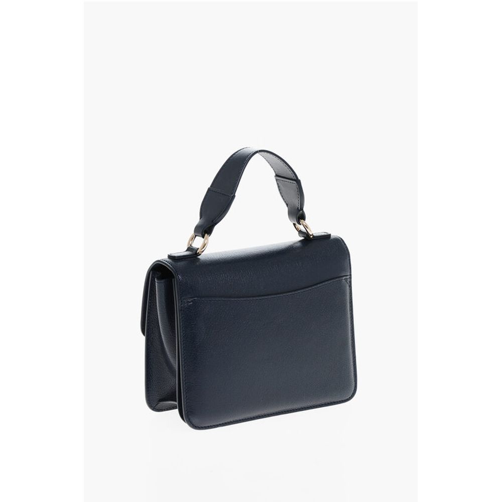 Leather KATTIE Handbag with Removable Shoulder Strap
