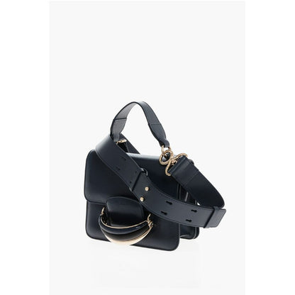 Leather KATTIE Handbag with Removable Shoulder Strap