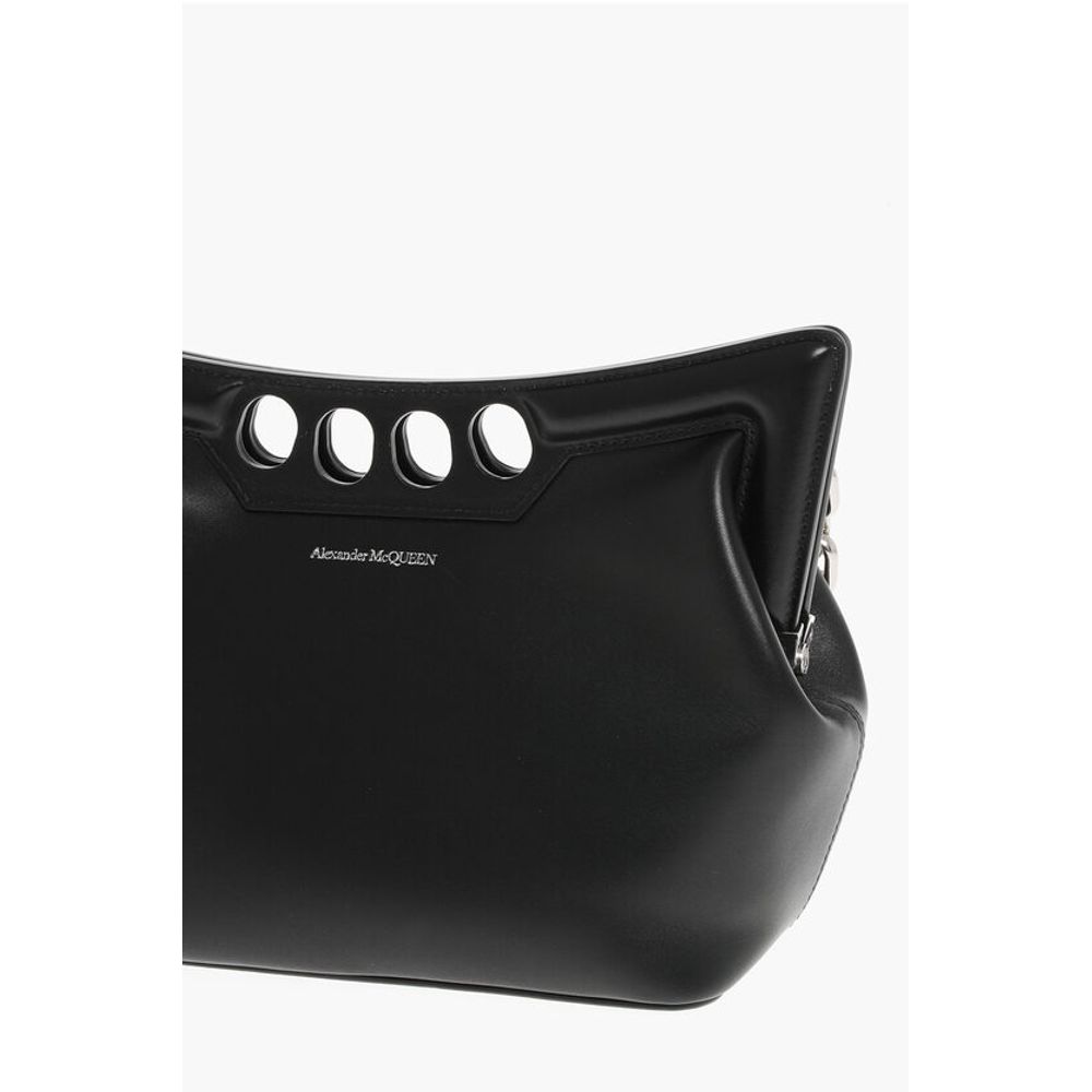 Leather THE PEAK Shoulder Bag with Chain