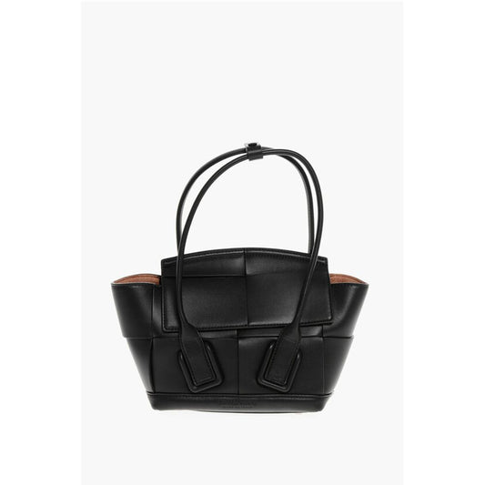 Lether INTRECCIO Handbag with Removable Shoulder Strap
