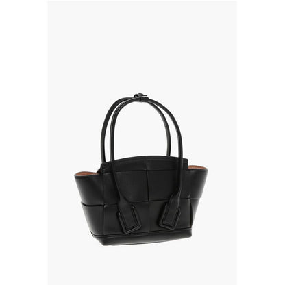 Lether INTRECCIO Handbag with Removable Shoulder Strap