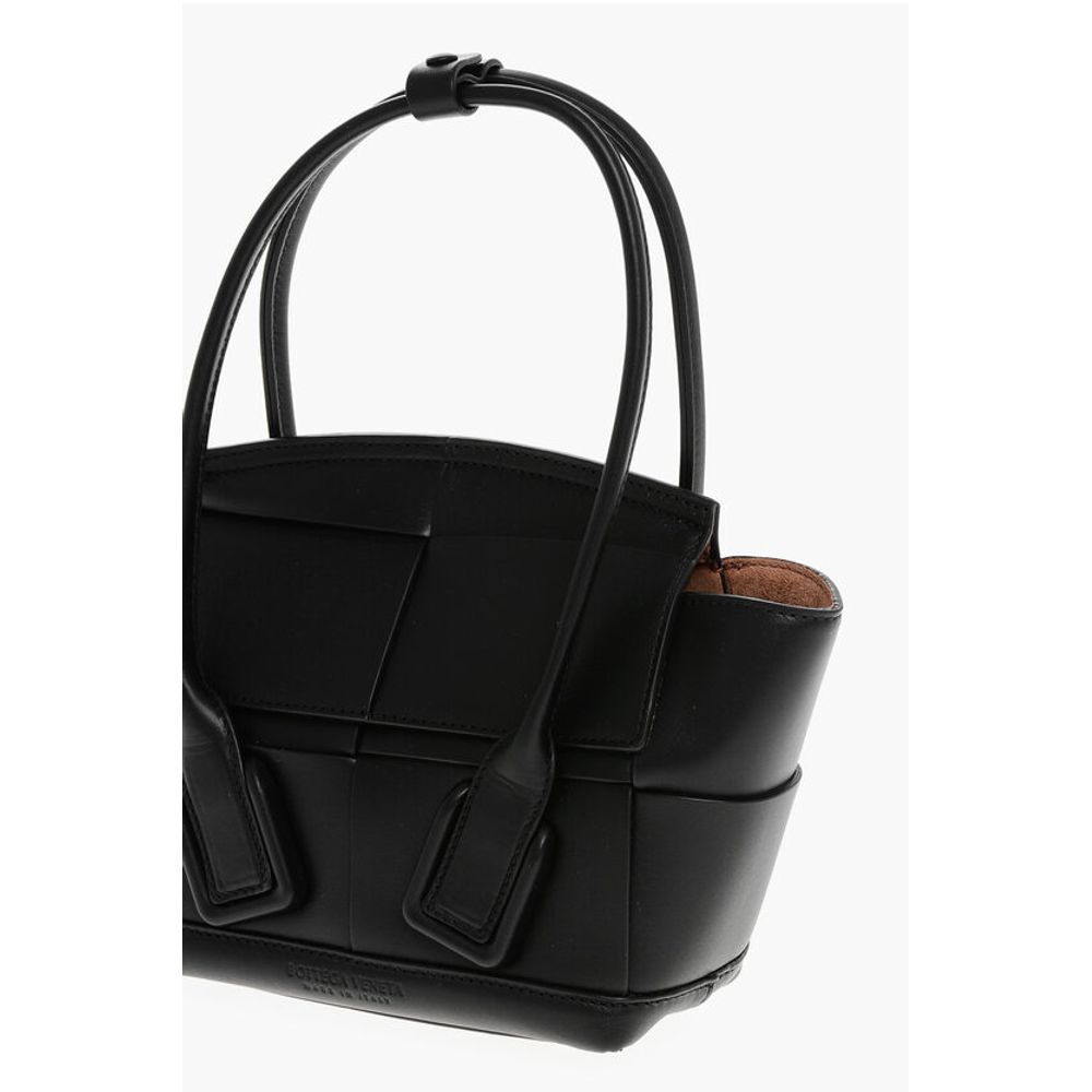 Lether INTRECCIO Handbag with Removable Shoulder Strap