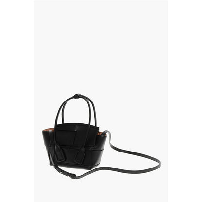 Lether INTRECCIO Handbag with Removable Shoulder Strap