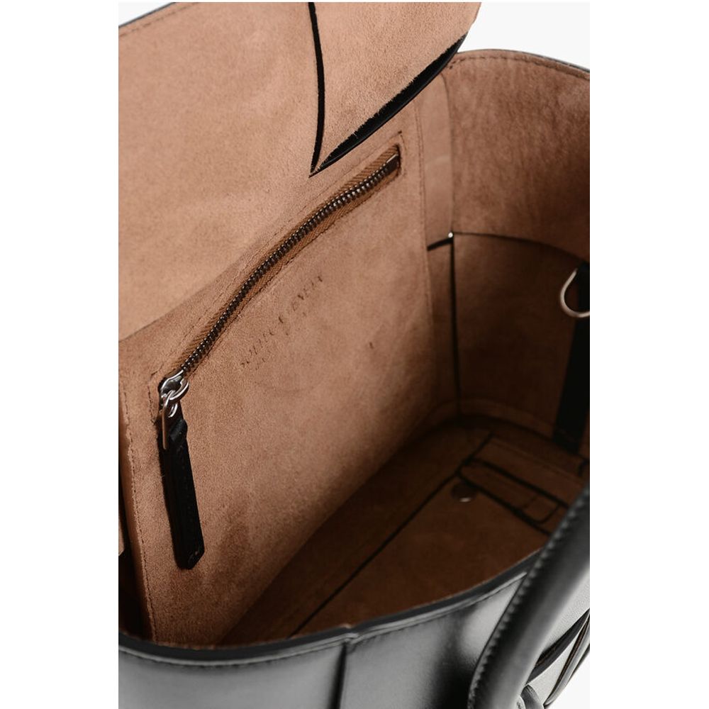 Lether INTRECCIO Handbag with Removable Shoulder Strap