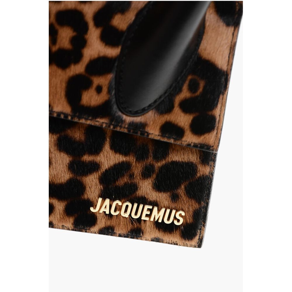 Animal Patterned LE CHIQUITO MOYEN Pony Hair Handbag