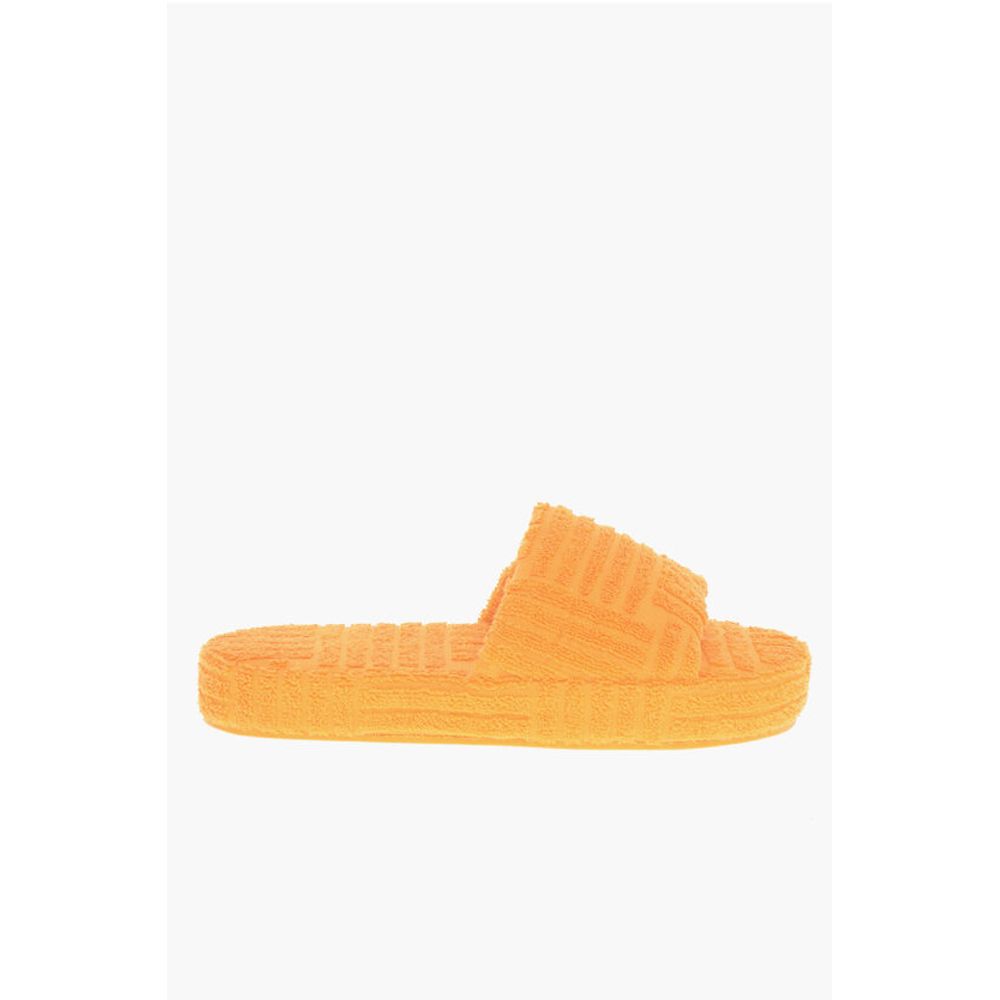 Jacquard Terry GEOMETRIC SPONGE Sliders