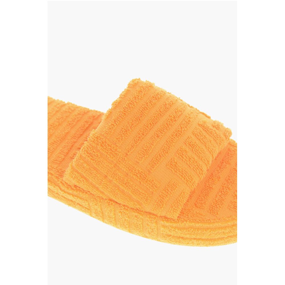 Jacquard Terry GEOMETRIC SPONGE Sliders