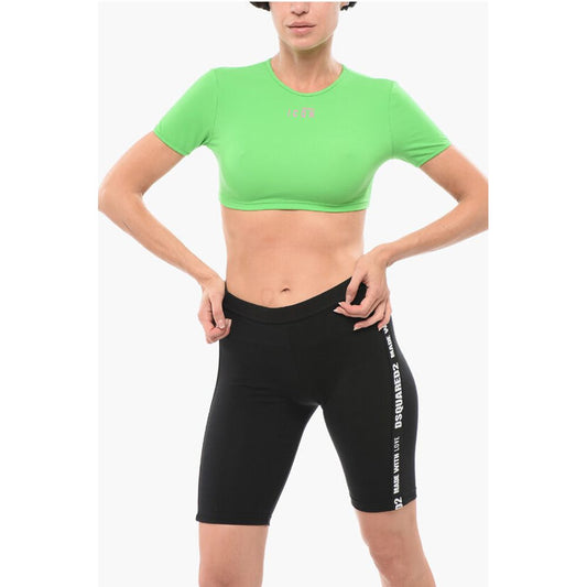 Printed ICON Crop Top