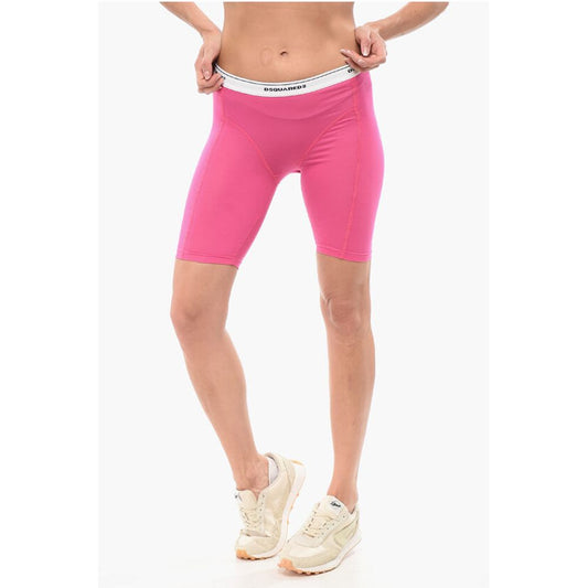 Underwear Cotton Blend Biker Leggings