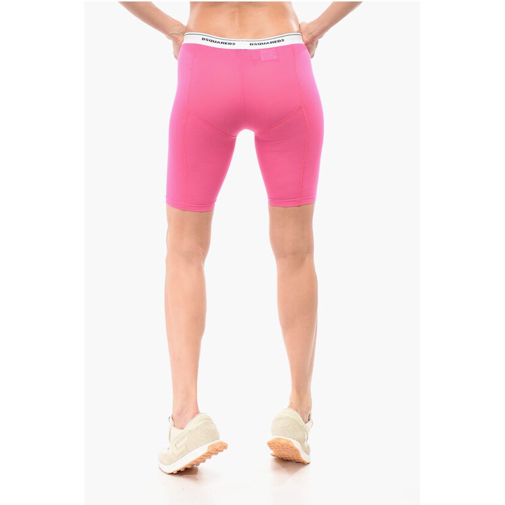 Underwear Cotton Blend Biker Leggings