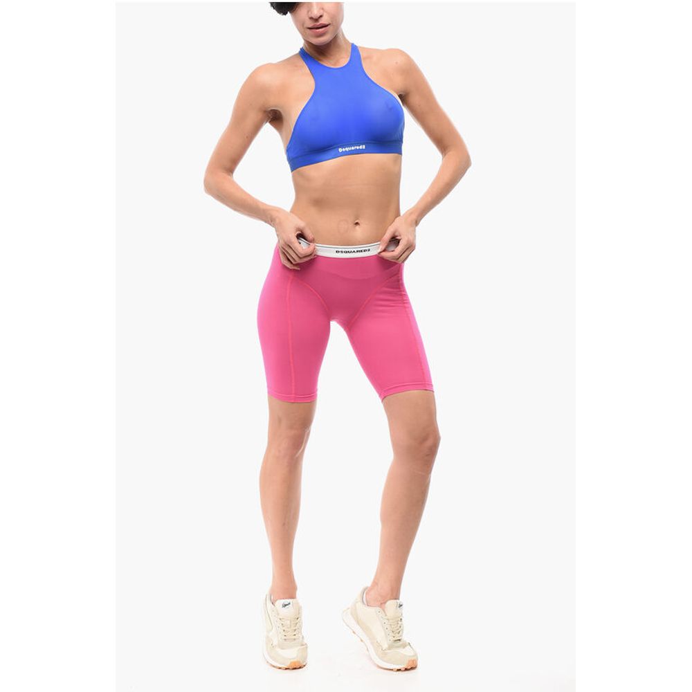 Underwear Cotton Blend Biker Leggings