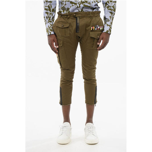 Cotton ARMY Cargo Pants with Patches