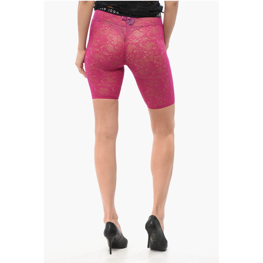 Underwear Lace Biker Leggings