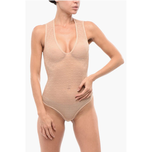 Monogram Lace Bodysuit