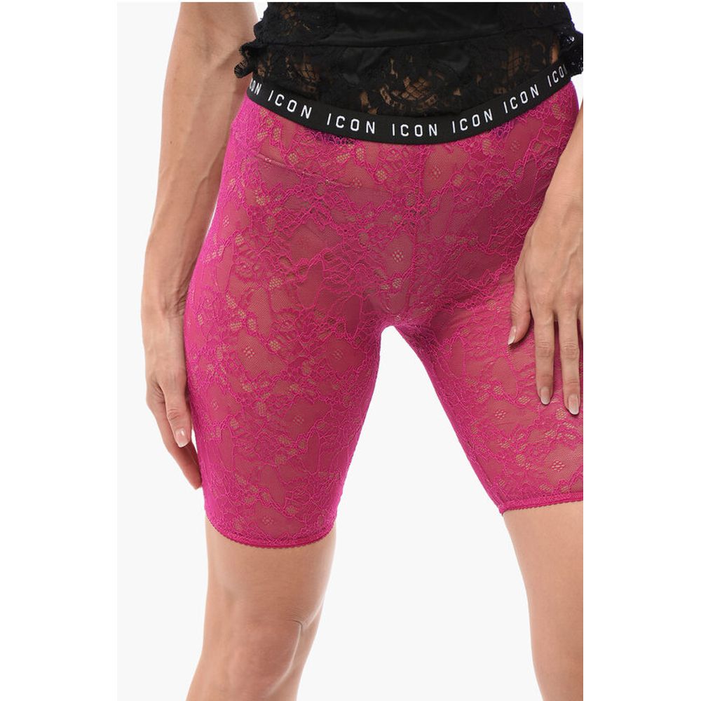 Underwear Lace Biker Leggings