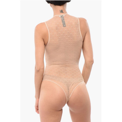 Monogram Lace Bodysuit