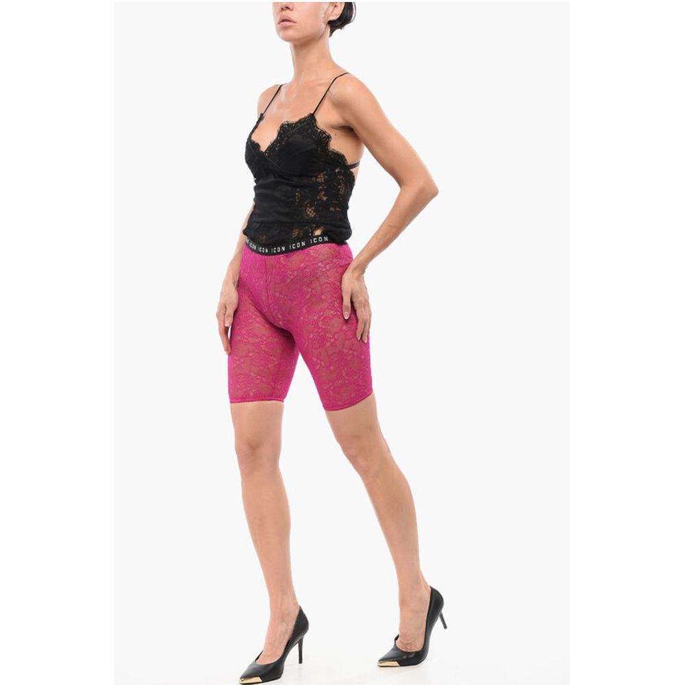 Underwear Lace Biker Leggings