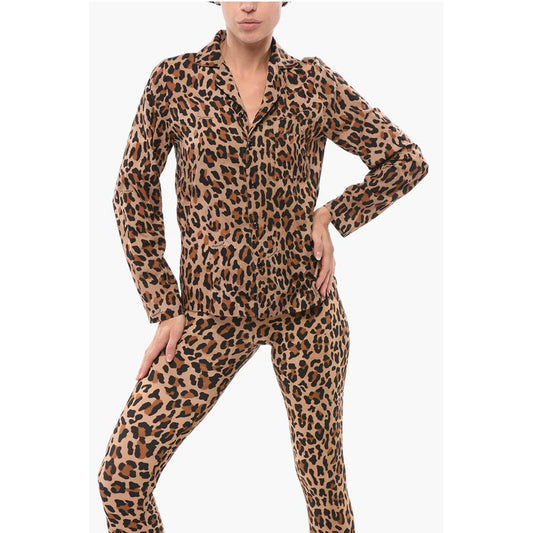 Animal Patterned Pijama Shirt