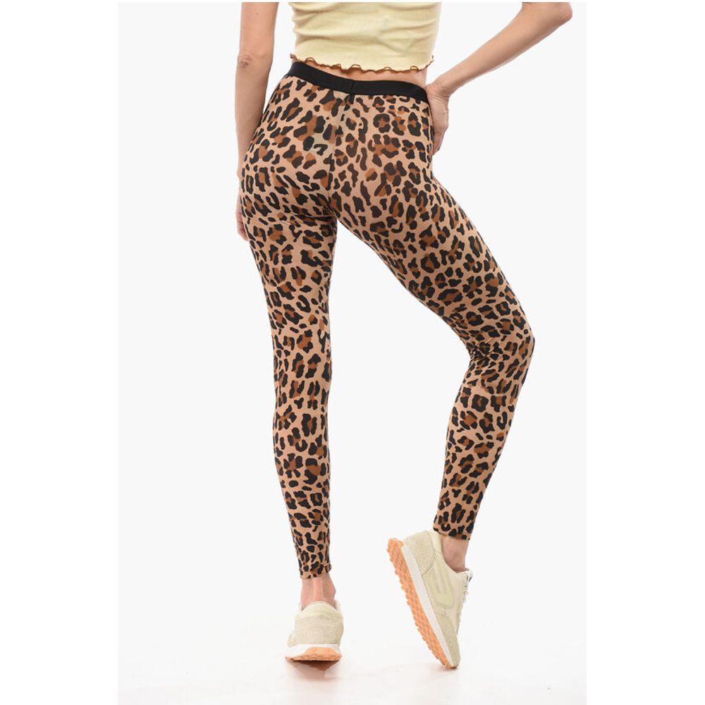 Microfiber Underwear Leggings with Animal Motif