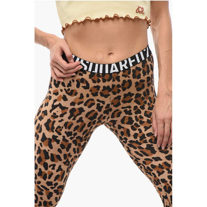 Microfiber Underwear Leggings with Animal Motif