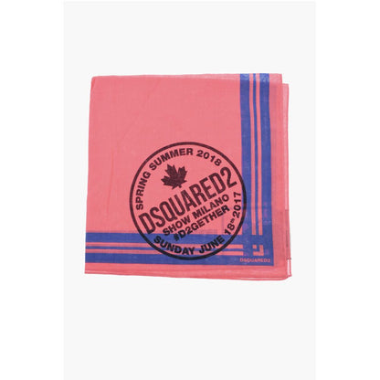 Cotton Bandana with Beaver Print