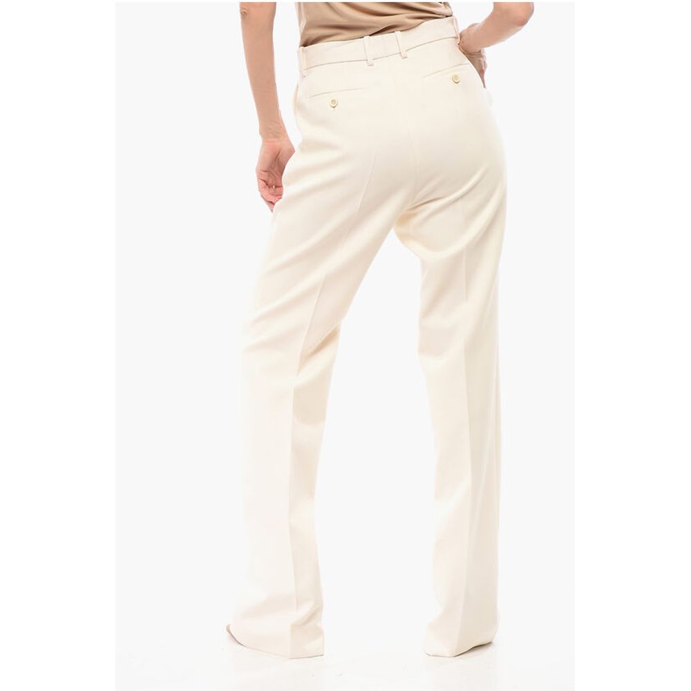 Pleated Wide-leg Pants