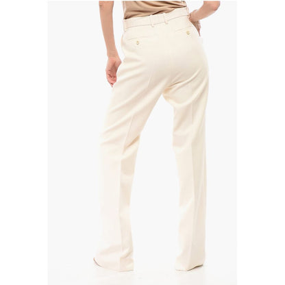 Pleated Wide-leg Pants