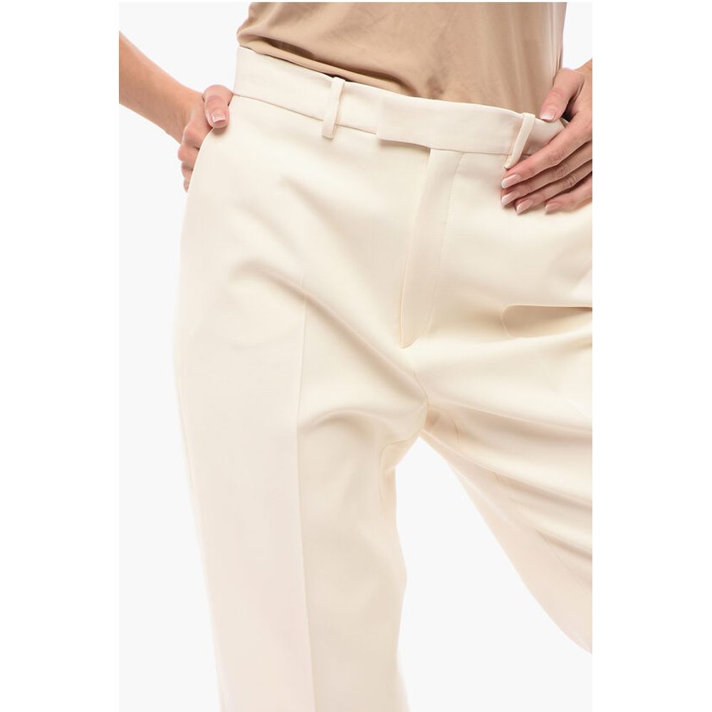 Pleated Wide-leg Pants