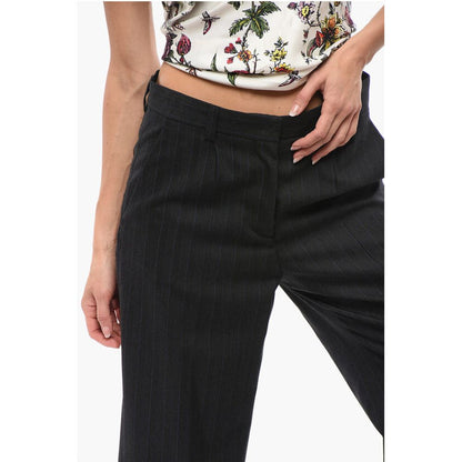 Wool Wide-leg Pants