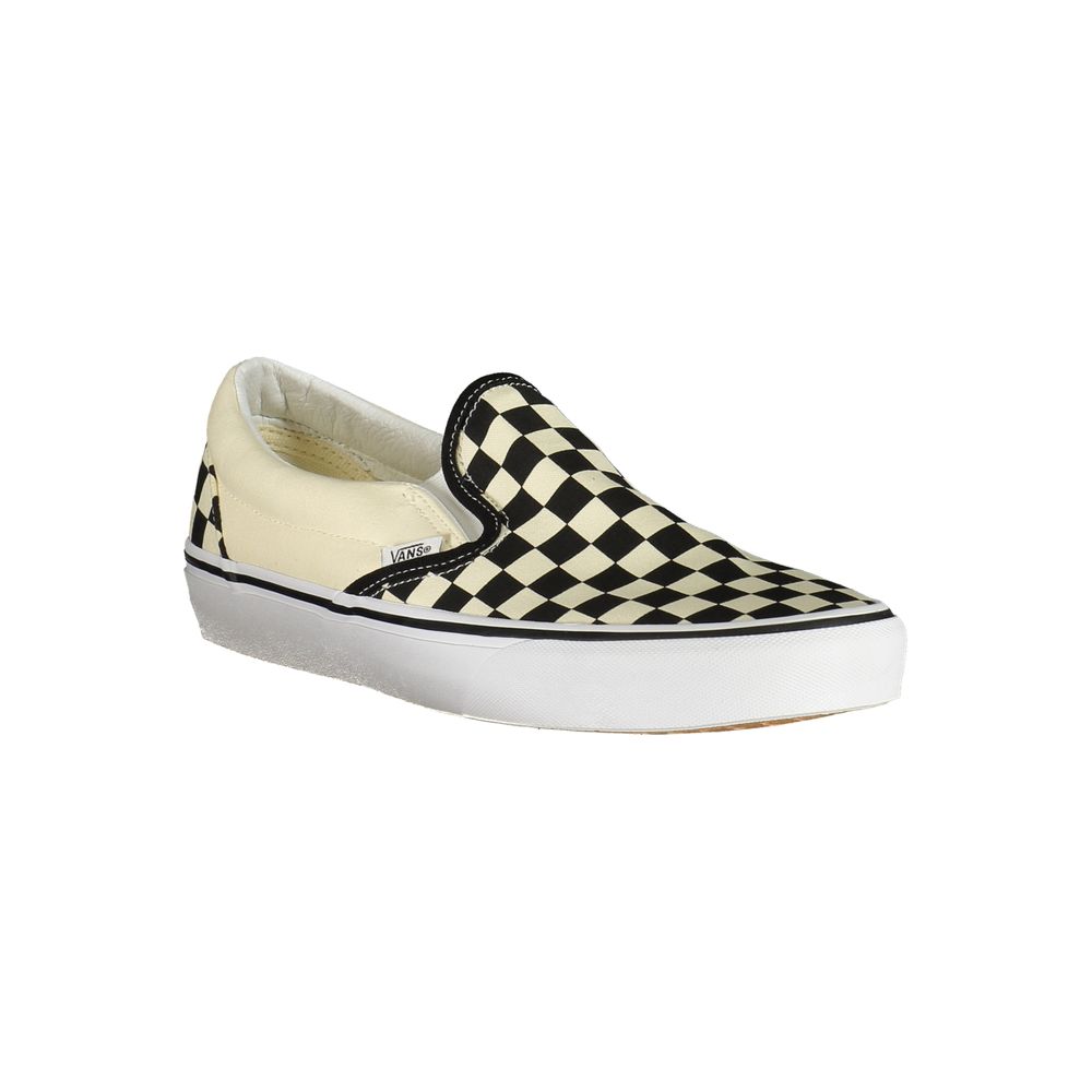 White Polyester Sneaker