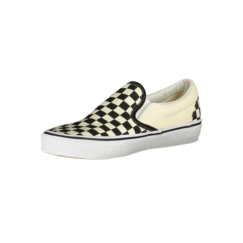 White Polyester Sneaker