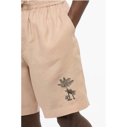 EMPORIO Drawstringed PALM Shorts