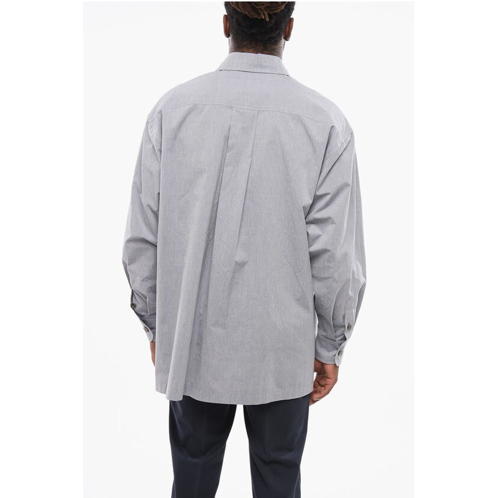 Popeline FLOWER CREST Shirt with Breast-pocket