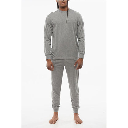 Long Sleeved Cotton Blend Pyjamas