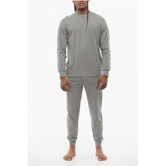 Long Sleeved Cotton Blend Pyjamas