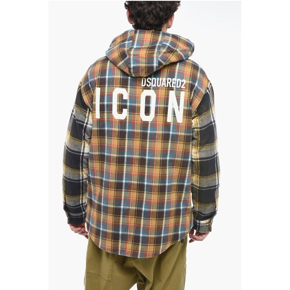ICON Padded Overshirt with Shearling Lining