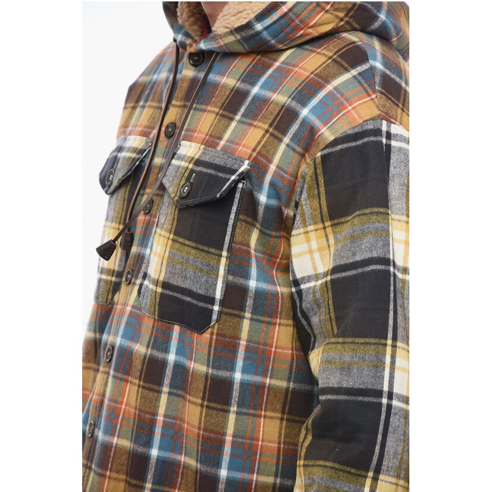 ICON Padded Overshirt with Shearling Lining