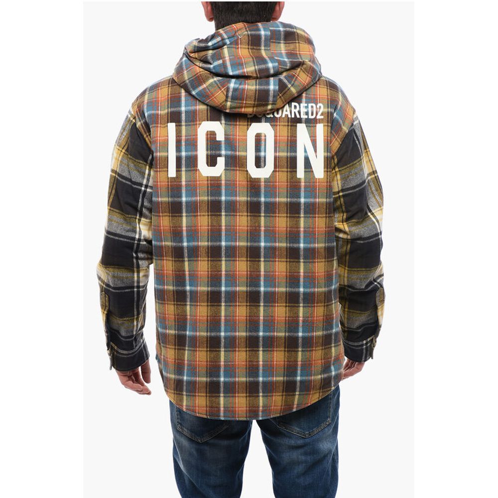ICON Padded Overshirt with Shearling Lining