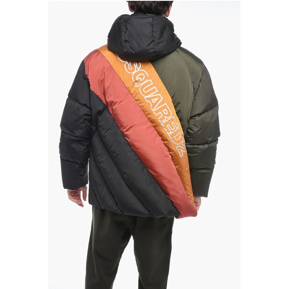 Turtleneck Down Jacket with Hidden Placket