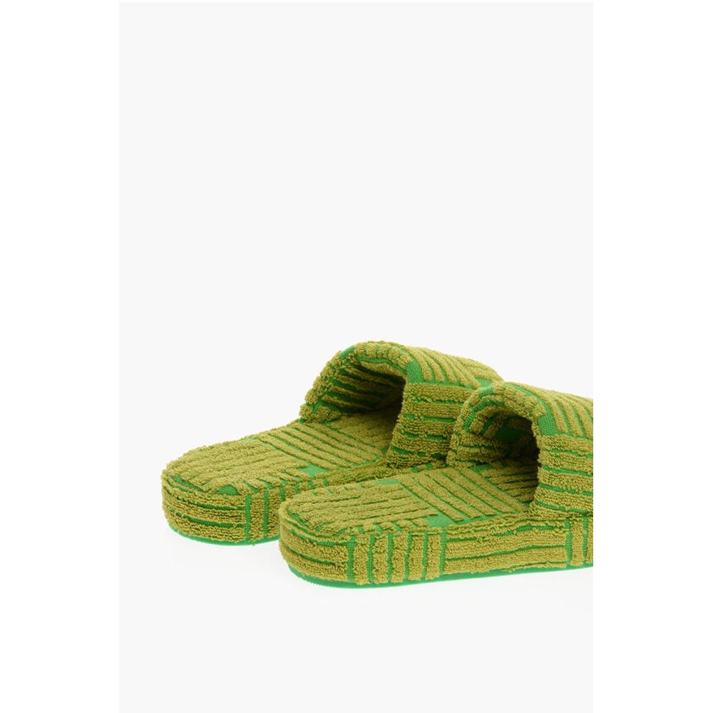 Jacquard Terry GEOMETRIC SPONGE Sliders