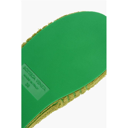 Jacquard Terry GEOMETRIC SPONGE Sliders