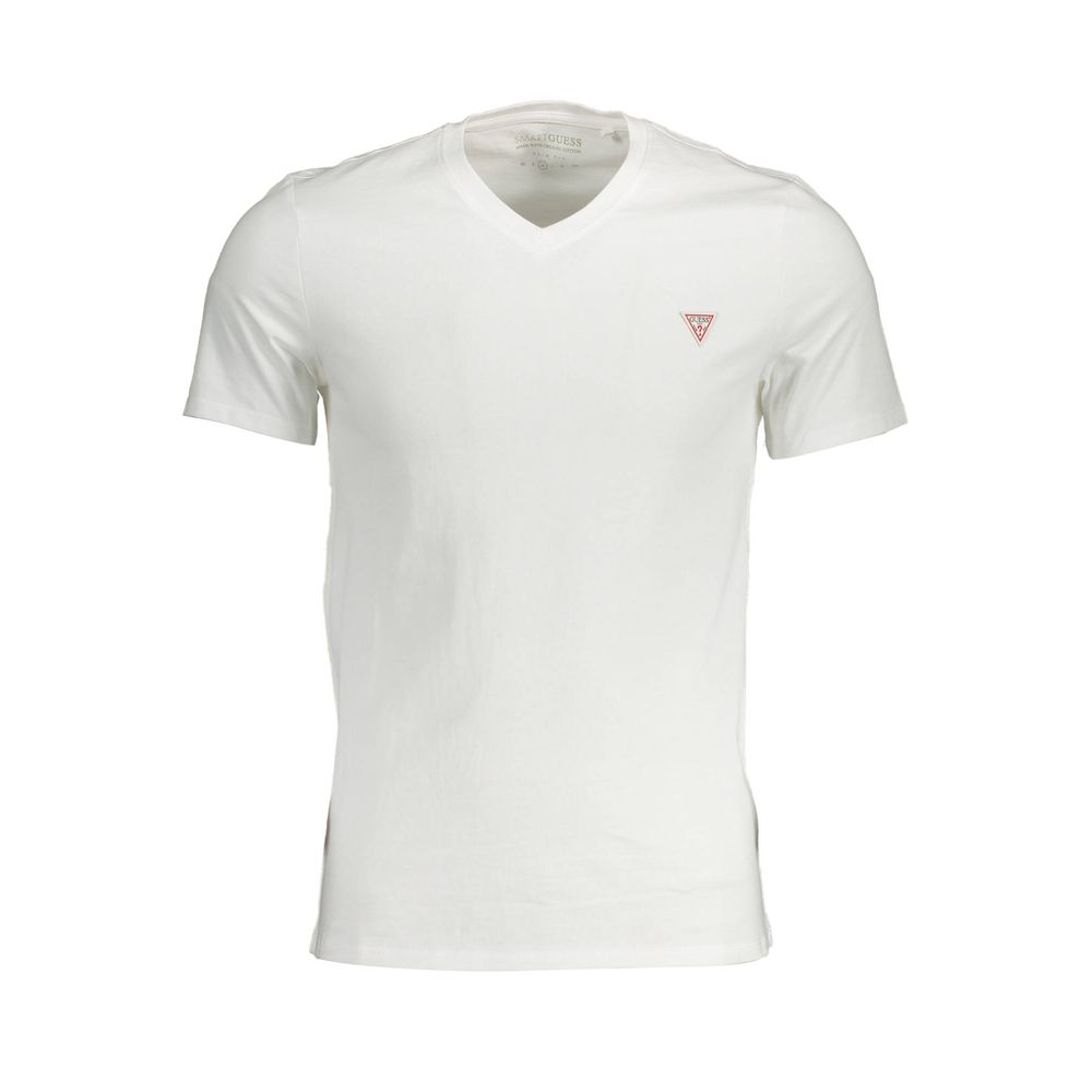 Camiseta blanca de algodón