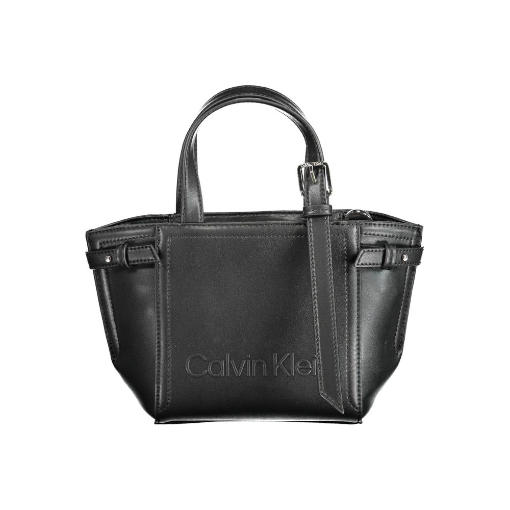 Bolso de poliéster negro