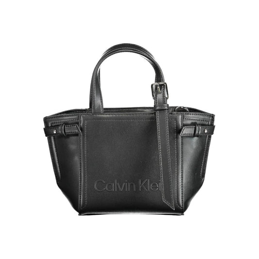 Bolso de poliéster negro