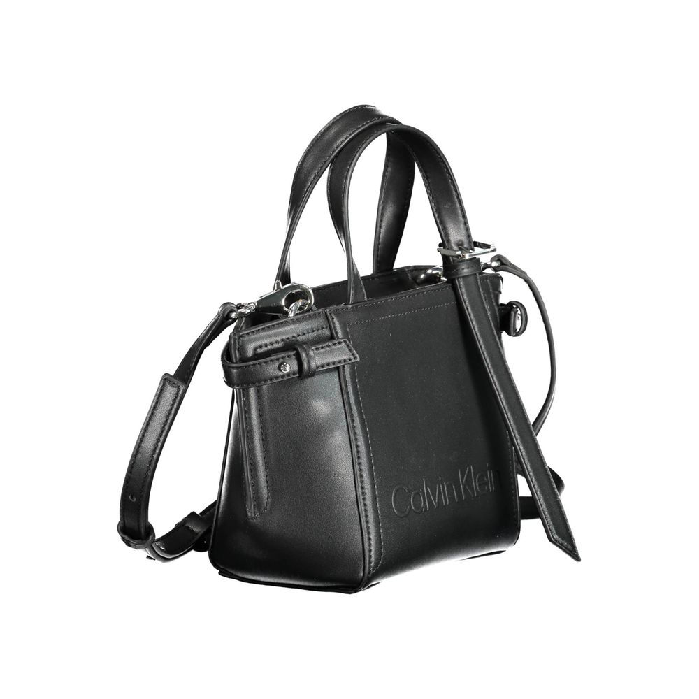 Bolso de poliéster negro