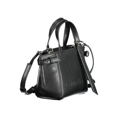 Bolso de poliéster negro