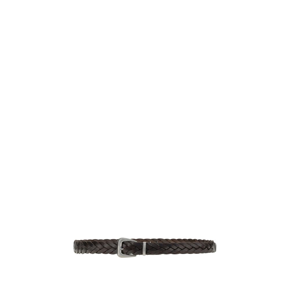 Woven leather Belt