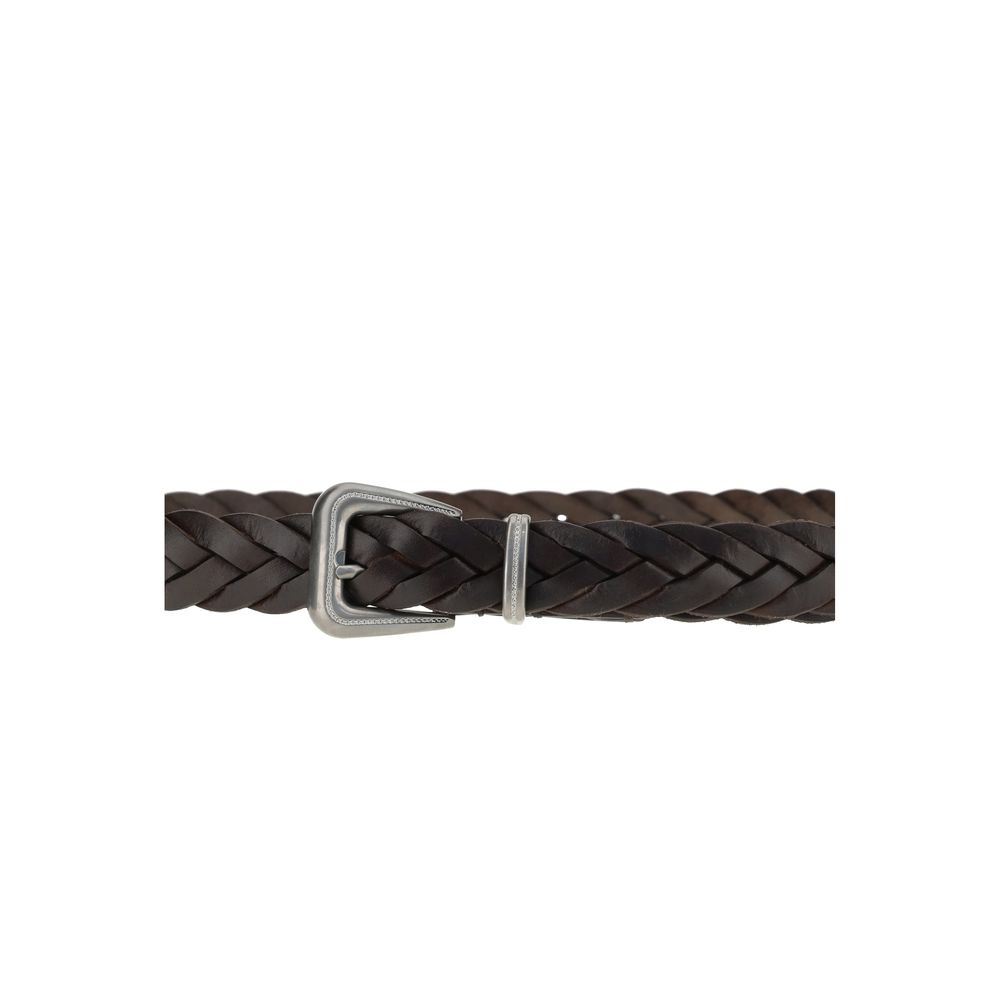 Woven leather Belt