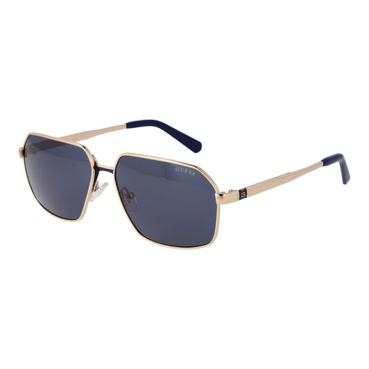 Gafas de sol doradas para hombre